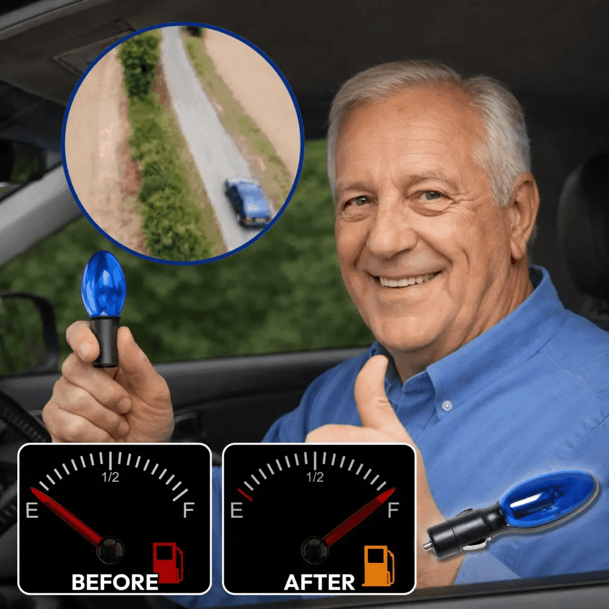 ๐ 2026 New Upgrade FuelShark Fuel Sync Device โ Automotive Gas Saver for Cars & Trucks, Spill Saver
