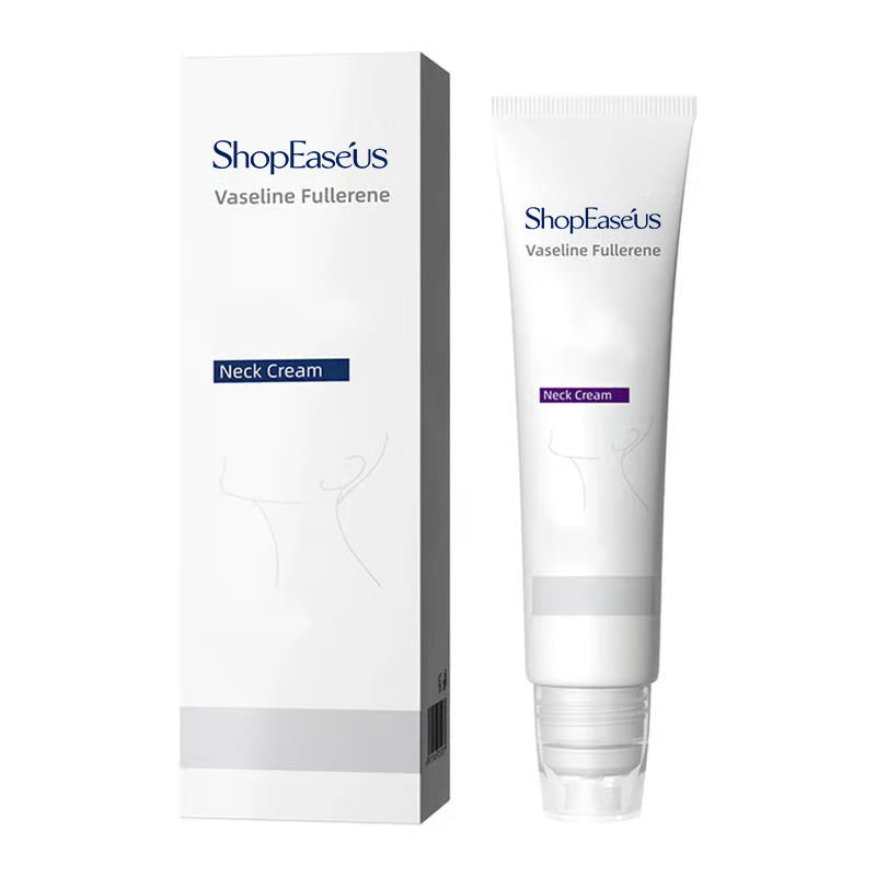 Roller Massage Neck Cream 🧴 Collagen & Hyaluronic Acid | Firms Neck, Reduces Wrinkles & Double Chin