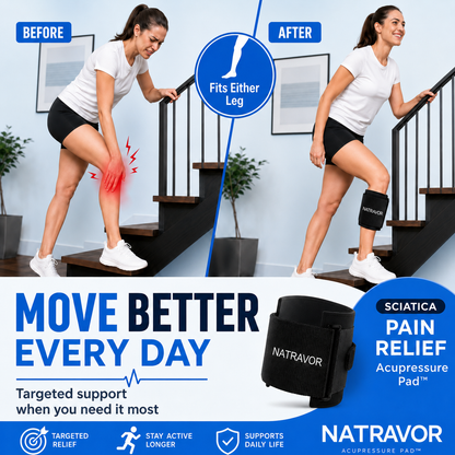 NATRAVOR® Sciatica Pain Relief Acupressure Pad