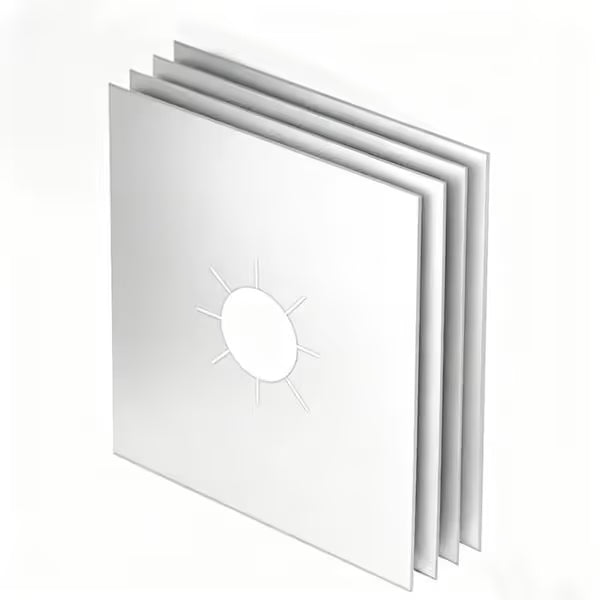 📢📢50% OFF !!⏰🎉 2026 Sale — Over 21,000 Sold! 🥘 Reusable Gas Stove Burner Liners♻️ (Set of 4)