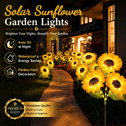 🔥Hot Sale 49% off🌟🌻 2026 UPGRADED Solar Sunflowers
