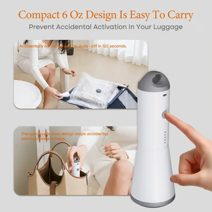Travel Vacuum Storage Bags with Electric Air Pump – Save Up to 80% Space in Your Luggage