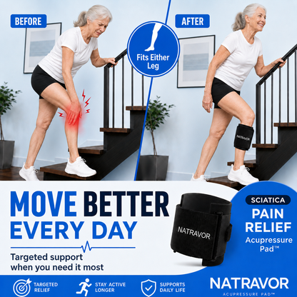 NATRAVOR® Sciatica Pain Relief Acupressure Pad