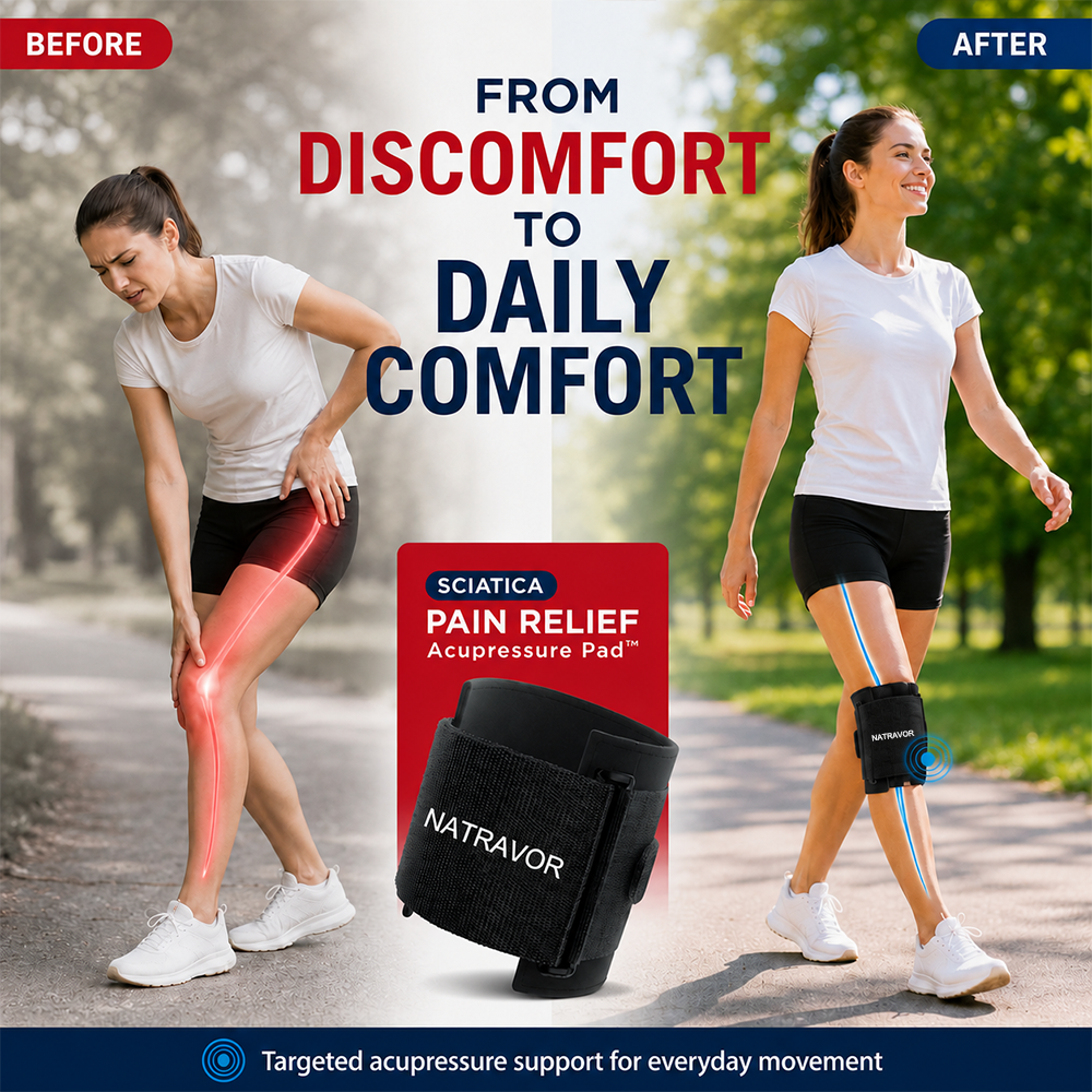NATRAVOR® Sciatica Pain Relief Acupressure Pad