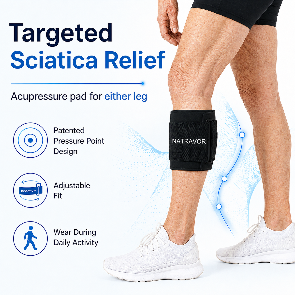 NATRAVOR® Sciatica Pain Relief Acupressure Pad