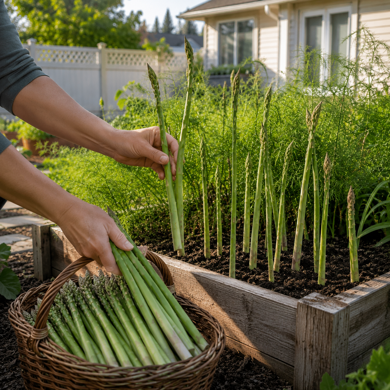 Grow Fresh Organic Asparagus at Home 🌱
