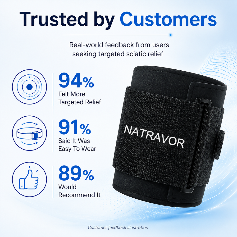 NATRAVOR® Sciatica Pain Relief Acupressure Pad