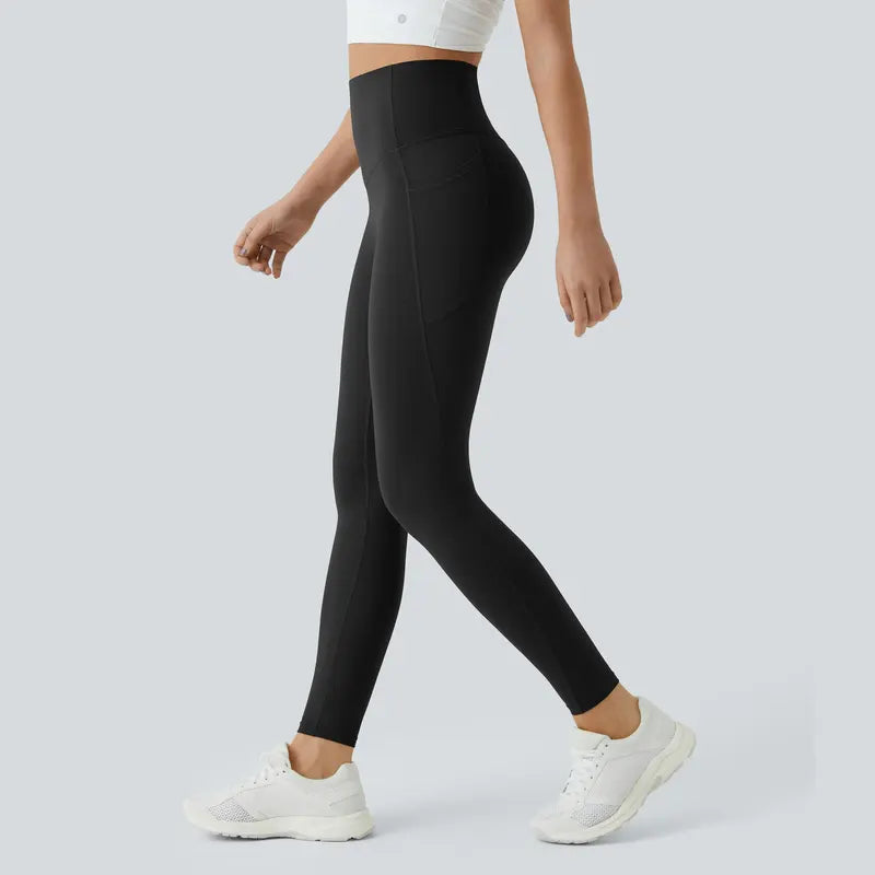 NATRAVOR® | High Waisted Tummy Control Pocket Shaping Training Leggings