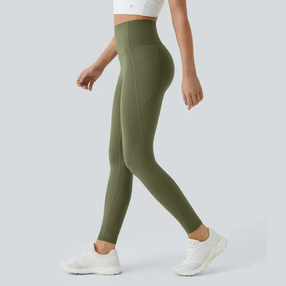 NATRAVOR® | High Waisted Tummy Control Pocket Shaping Training Leggings