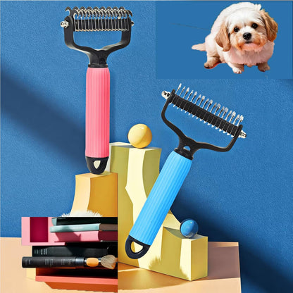 🔥Last Day 60% OFF-Universal Pet Detangling Comb for Dogs Grooming Tool