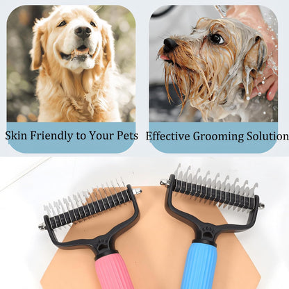 🔥Last Day 60% OFF-Universal Pet Detangling Comb for Dogs Grooming Tool