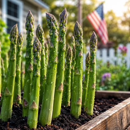 Grow Fresh Organic Asparagus at Home 🌱